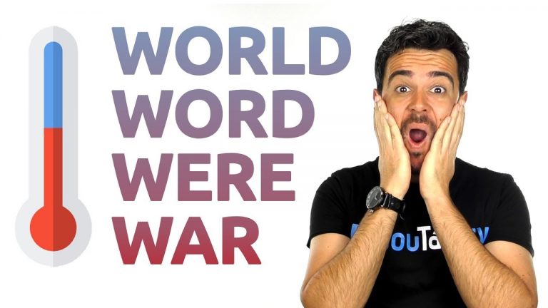 cómo pronunciar world, word, were, war